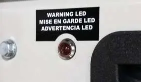 Exterior Warning LED