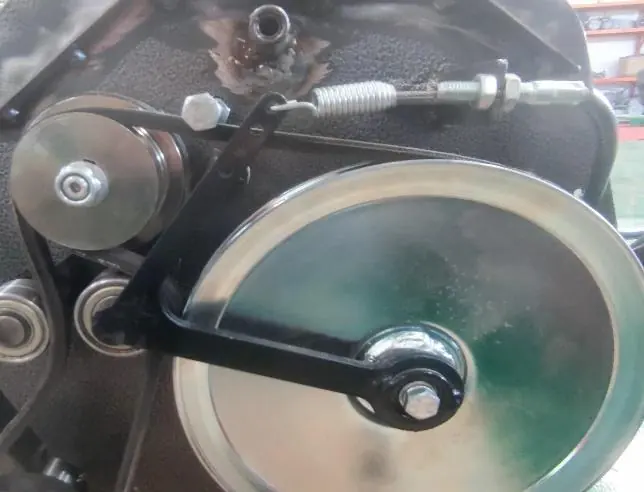 Drive belt adjustment
