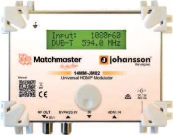 Matchmaster 14MM-JM02 Universal HDMI Modulator