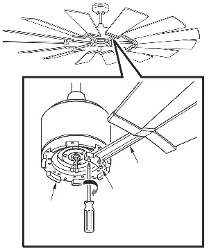 Blade installation