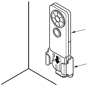 Wall mount cradle installation