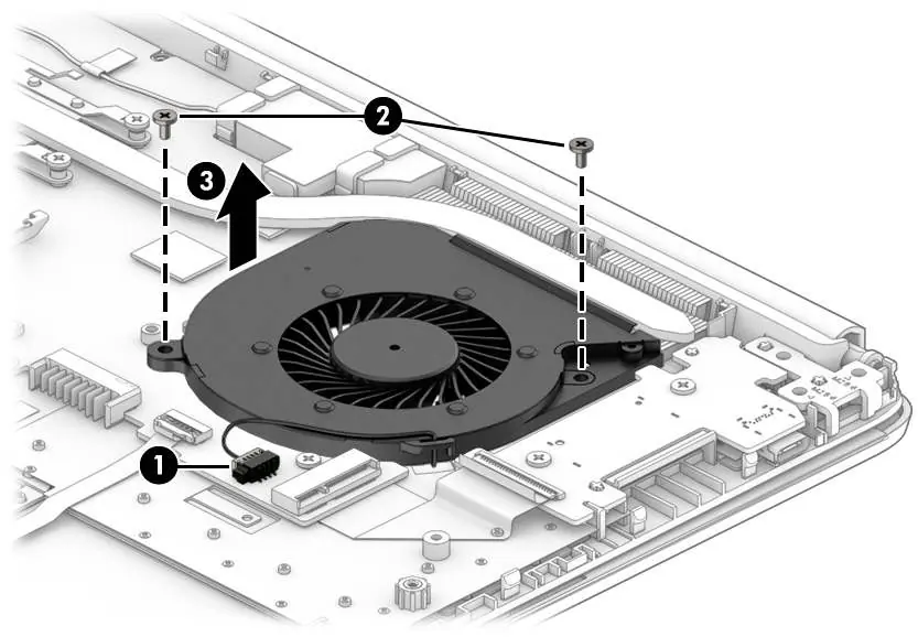 Removing the fan