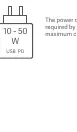 Charging power requirements