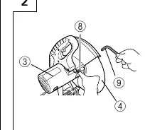Dismounting/Mounting the wheel (Fig 2)