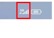 Network status indicator