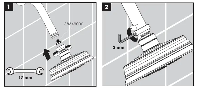 Installation steps 1 and 2