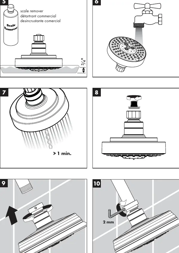 Device parts diagram with labels
