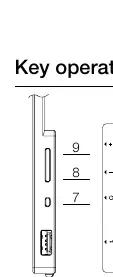 Button operation layout