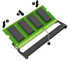 Memory module removal