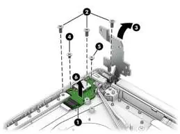 WLAN module removal