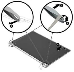 Display panel removal