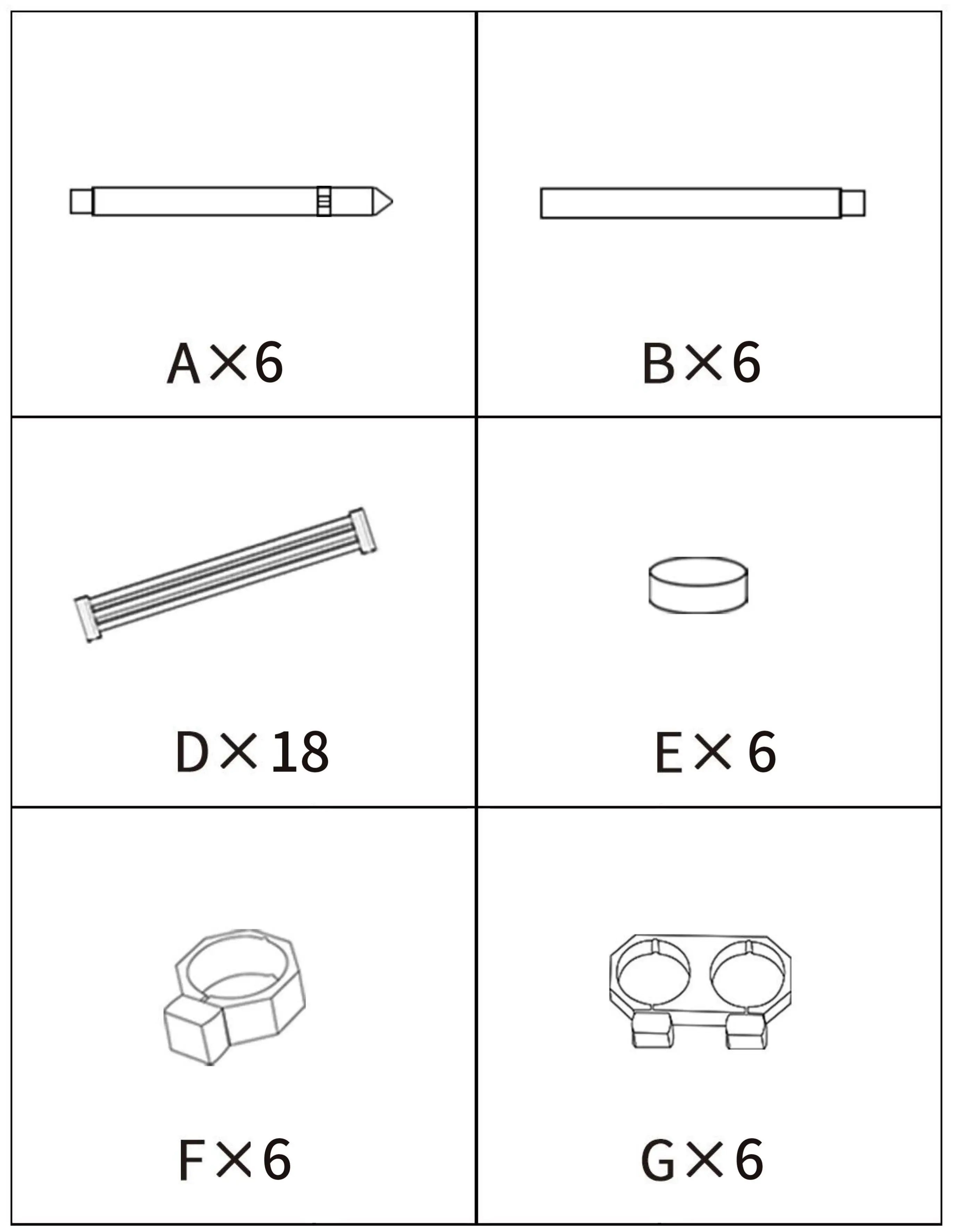 Parts identification list