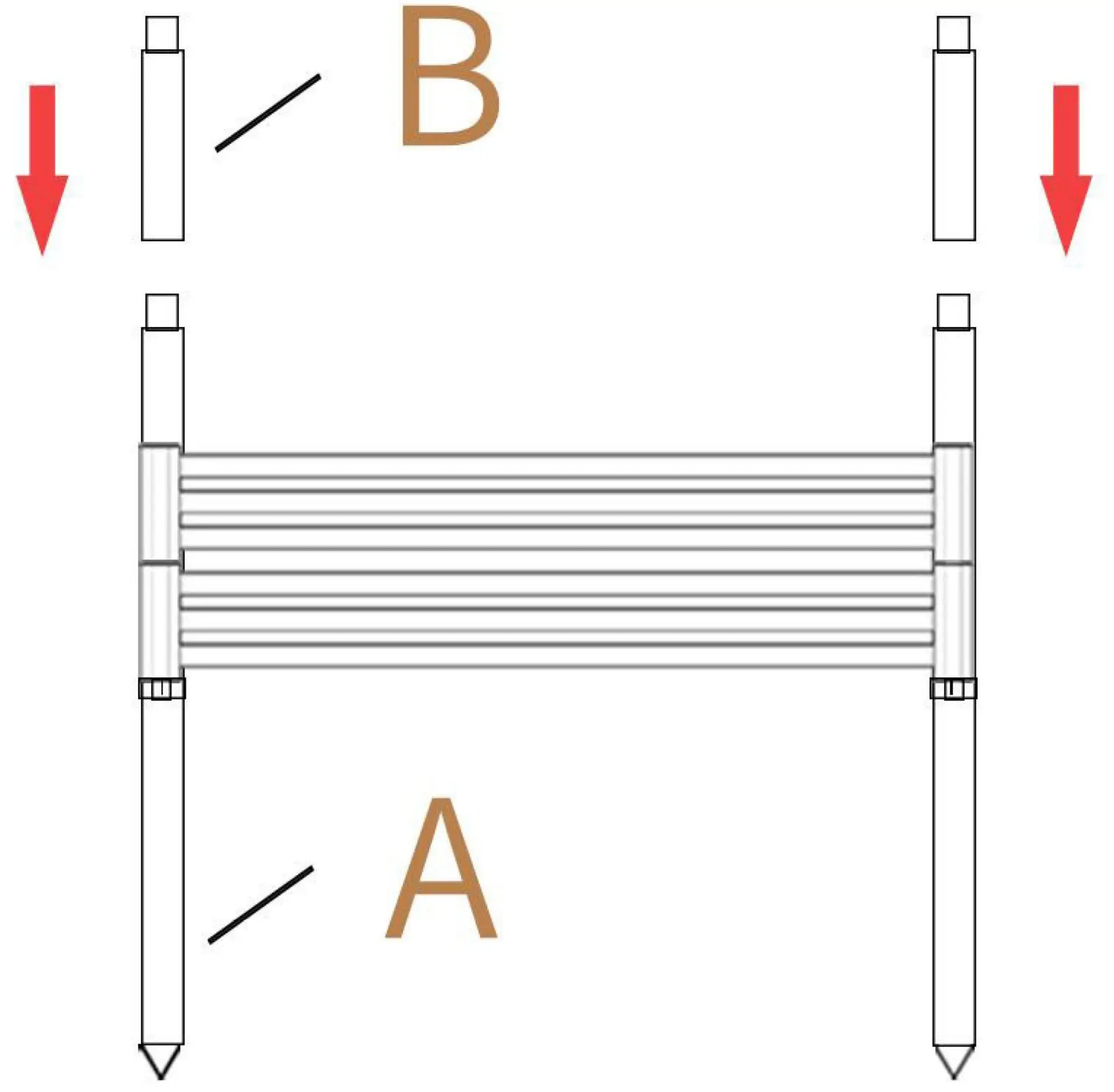 Assembly steps 03 and 04