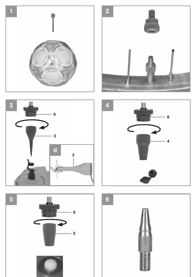 Adapter usage guide (Fig 1-6)