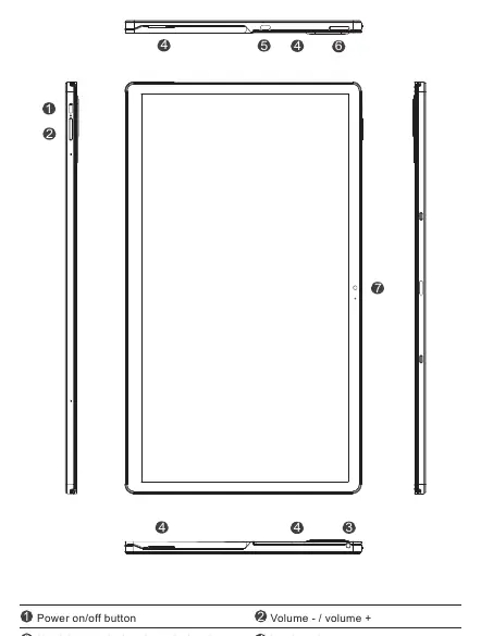Interface layout of the Jumper Z3 tablet