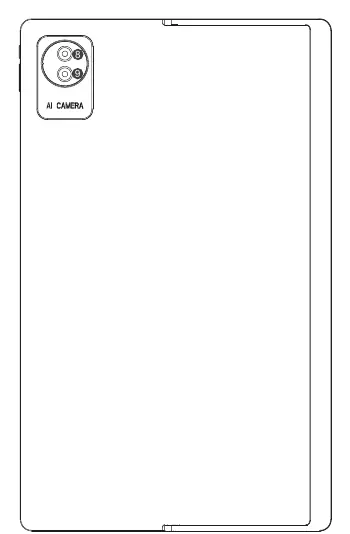 Rear camera and flash lamp location