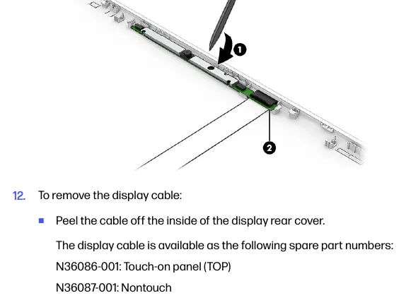 Display bezel removal