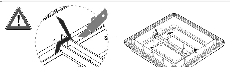Installation overview and hole cutting requirements