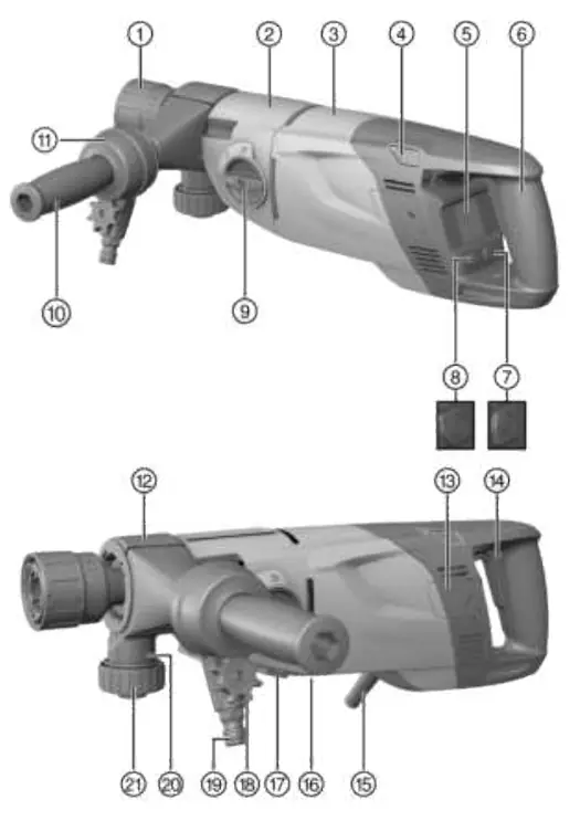 DD 150-U components overview