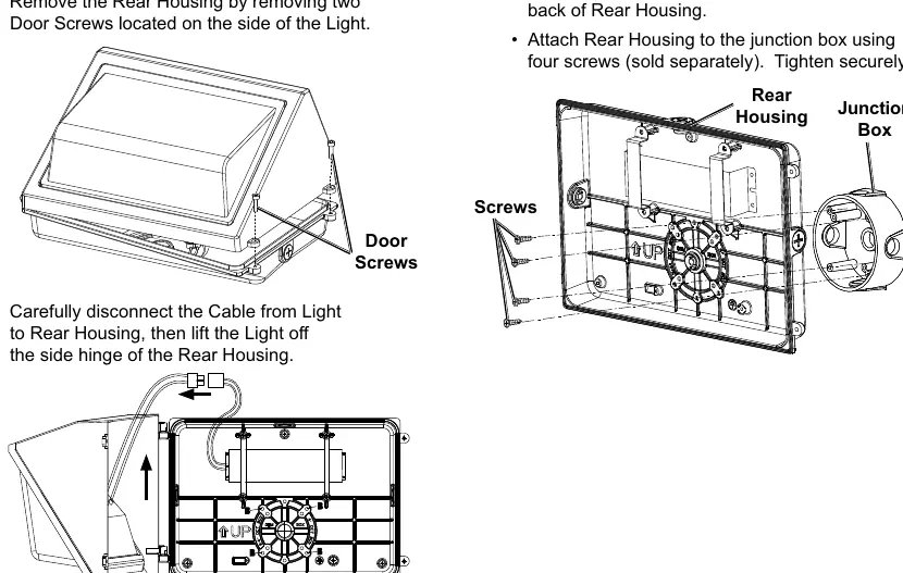 Installation and mounting steps