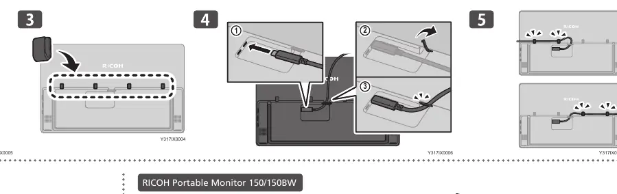 Cable connection steps