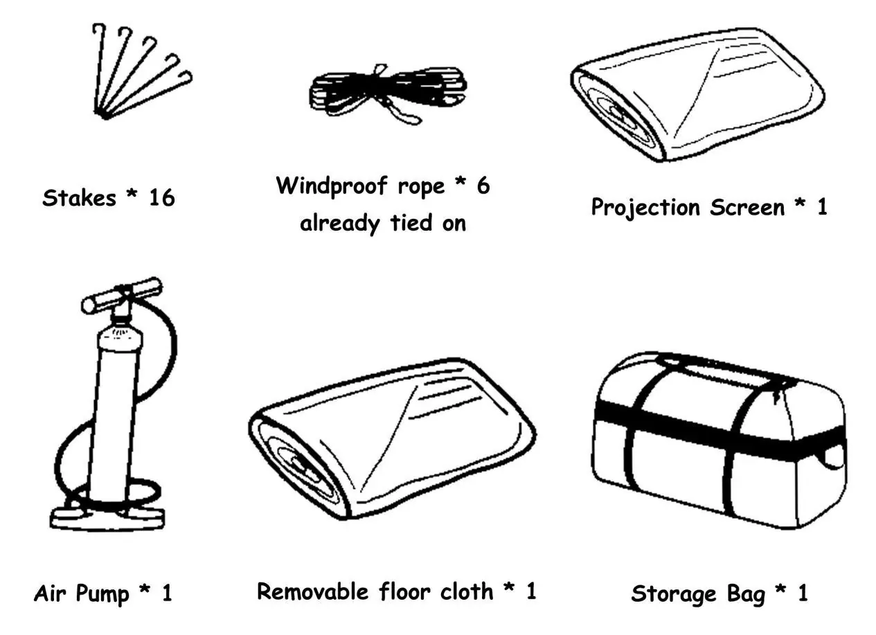 Included accessories
