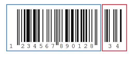 UPC/EAN/JAN Addenda example