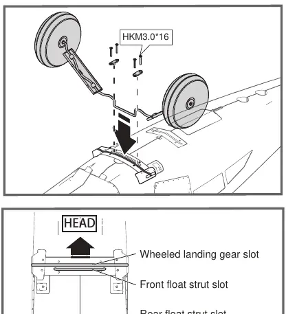 Landing gear installation