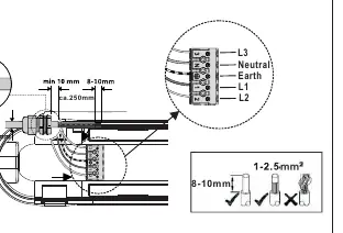 Through wiring diagram