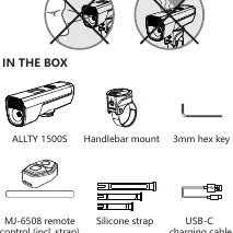Included items in the box