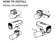 Handlebar installation steps
