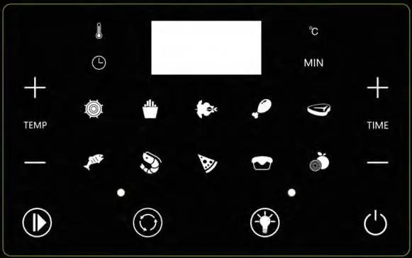 Control panel interface