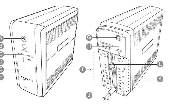 Front and rear panel components
