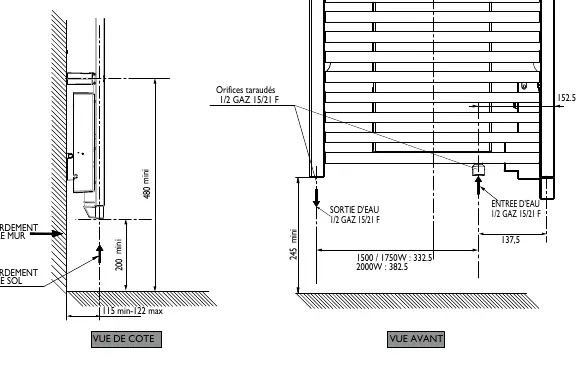 Hydraulic connection diagram