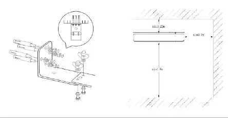 Installation clearance requirements