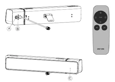Heater controls and remote