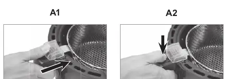 Basket release mechanism