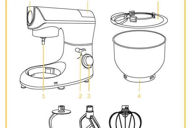 Mixer components (Fig. A)