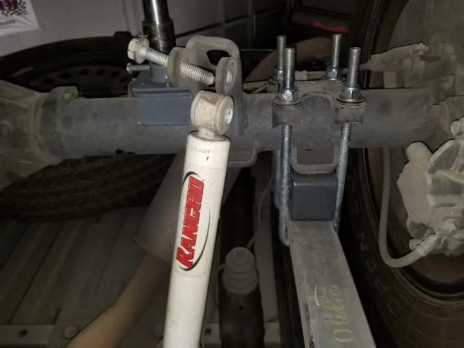 Rear lift block installation