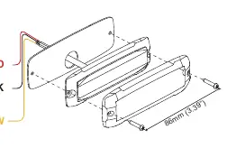 Wiring diagram and mounting overview