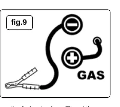 Polarity setup for gas welding