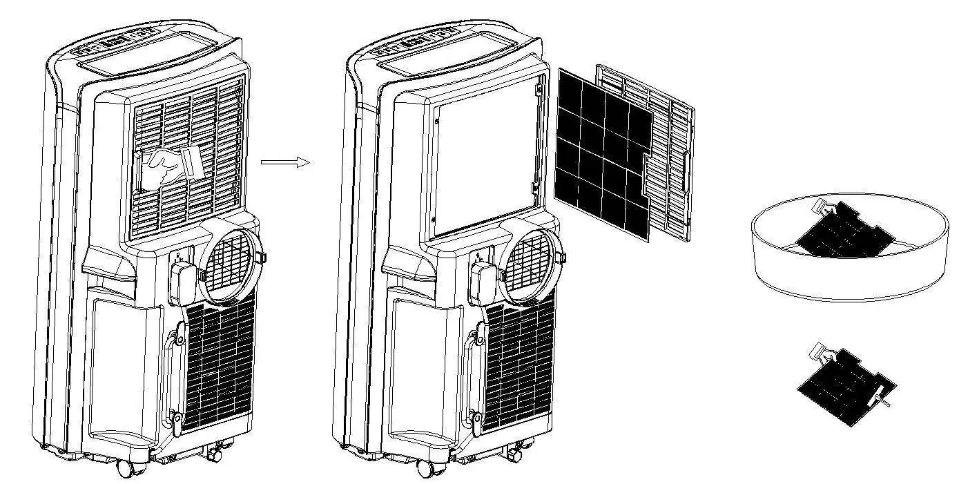 Filter cleaning procedure