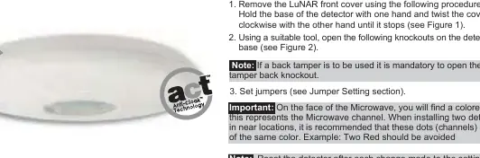 Figure 1: Front cover removal