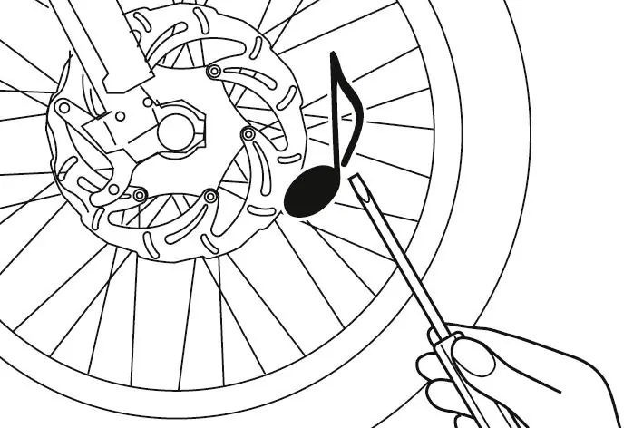Checking tire pressure