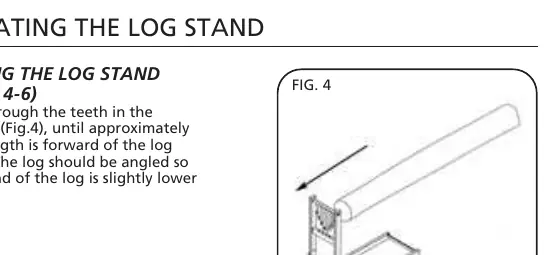 Fig. 4: Inserting the log