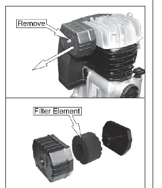 Air filter maintenance