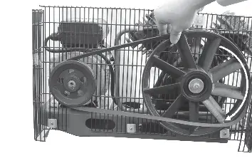 Replacing the drive belt