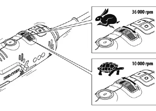 Speed control settings