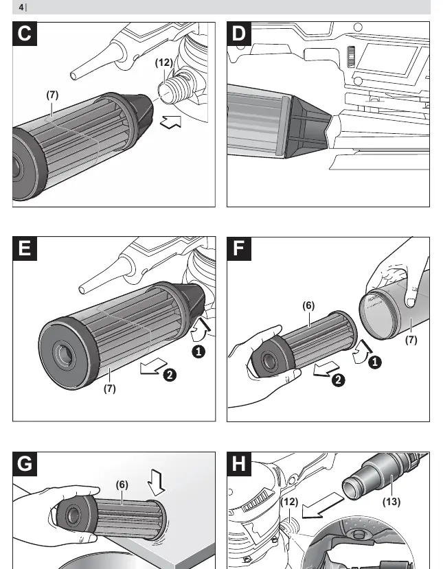 Dust extraction and maintenance