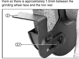 Tool rest assembly